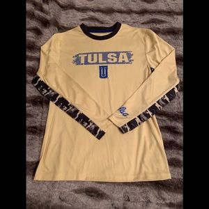 University of Tulsa TU warm up shirt